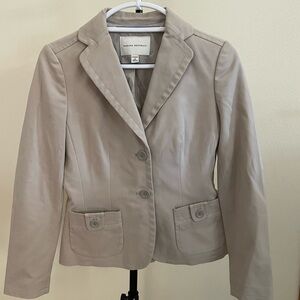 Banana Republic Women's Tailored Khaki Blazer Jacket